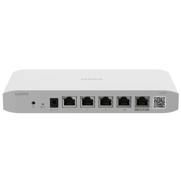 Lysora LR100G 5-Port Gigabit Cloud-Managed Router