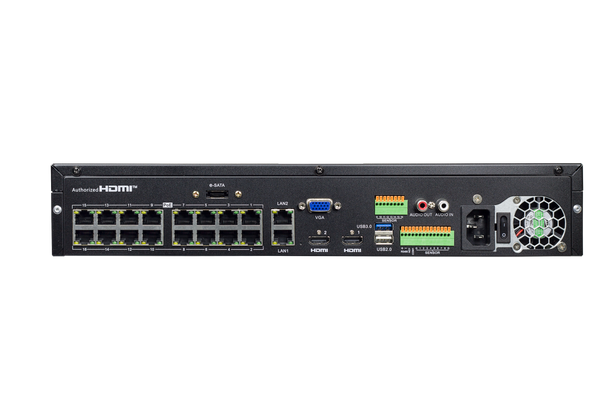 AIBASE 32 Channel 4K Network Video Recorder with 16 built-in POE Ports,  NDAA Compliant