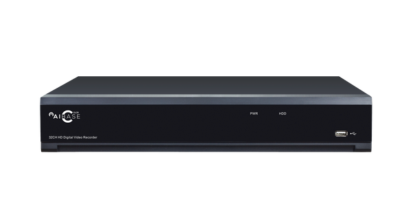 AIBASE 32 Channel 5MP TVI/CVI/AHD/Analog eXtended Video Recorder XVR with additional 4 IP channels (NDAA Compliant)