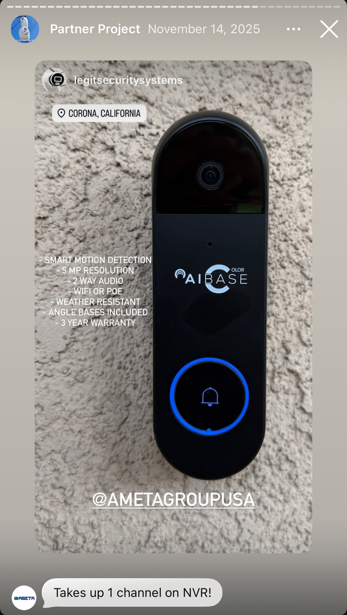 AI Detection Doorbell
