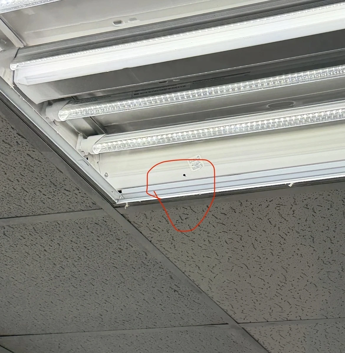 Real-world AIBASE pinhole camera installation
