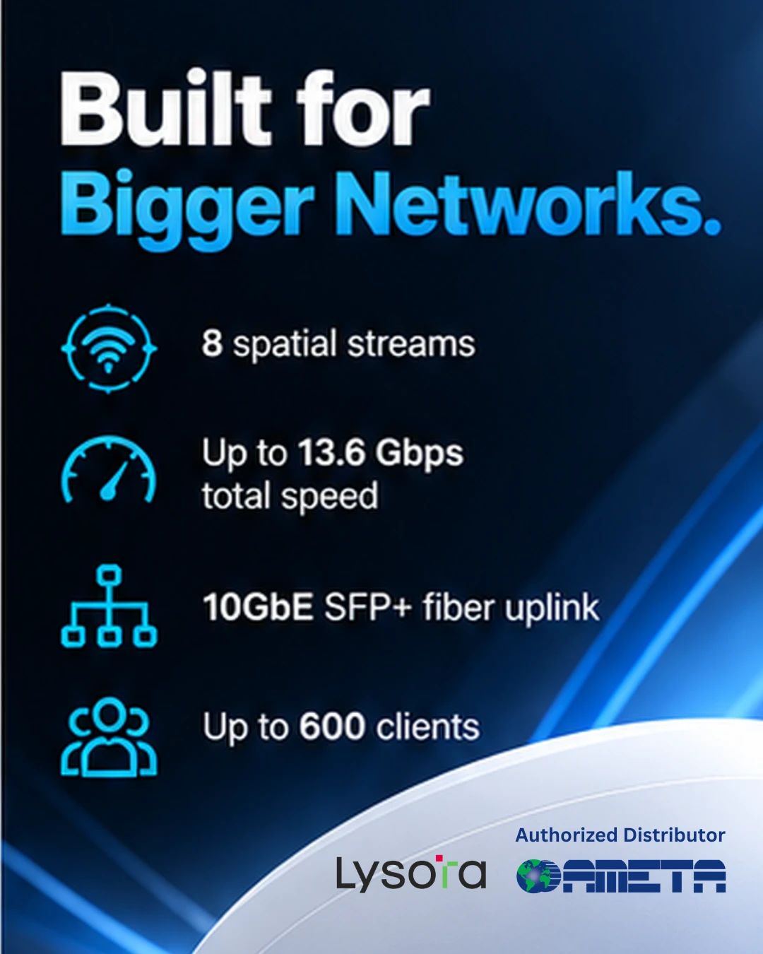 Lysora versus UniFi comparison slide 6