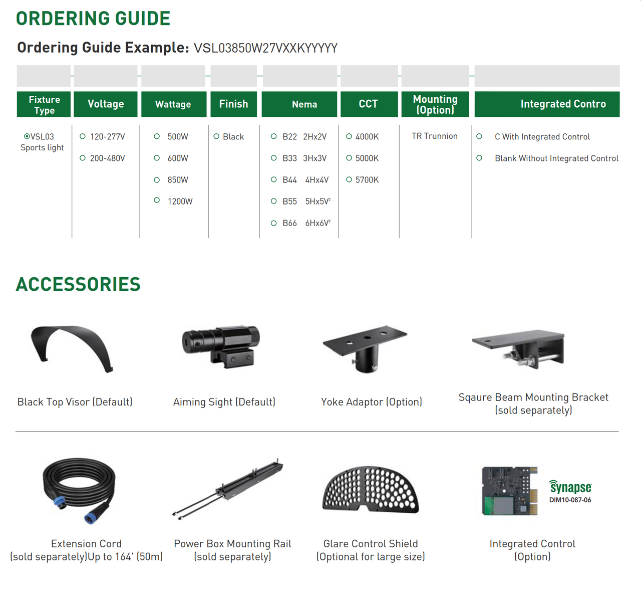 VSL03-LED Sportslighter