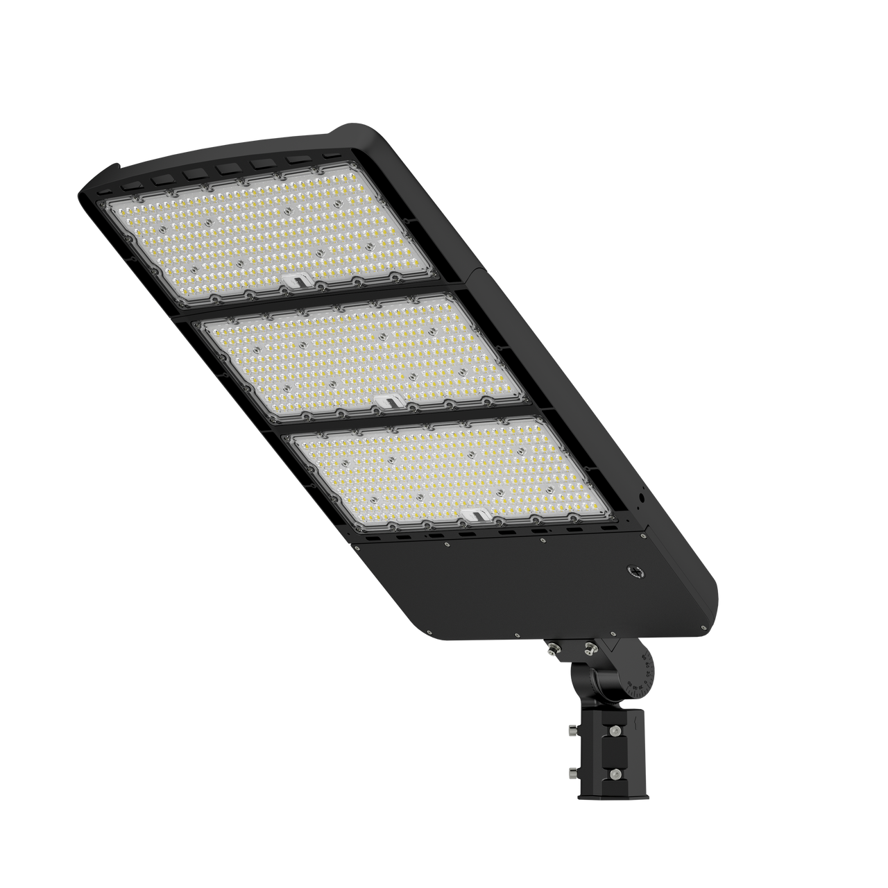 ●  The Tennis and Pickleball Light, a cutting - edge lighting solution, is tailor - made for sports venues.      Engineered with a strong emphasis on reliability and cost - efficiency, this fixture delivers 38,400lm to 90,000lm, which      can replace 400W to 1,000W HID luminaires, enabling users to implement energy-saving lighting setups effortlessly..  ●   The whole family includes two different sizes. Specifically, adding an additional module to the 400W fixture enables       it to be assembled into a 600W fixture.