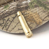 .308 CALIBER REAL BULLET HAT CLIP - BRASS