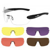 Wiley-X Detection 5 Five Lens Interchangeable Safety Glasses