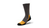 Vortex Everyday Trekker Crew Sock - Charcoal/Black Gold