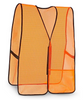 Orange Non-Reflective Safety Vest