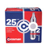 Crosman Powerlet® 12g CO2 Cartridges 25 count