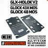 Glock 43X/48 MOS V2 to Holosun 407k/507k