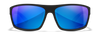 Wiley-X Peak Captivate Polarized Blue Mirror Safety Glasses