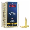 CCI 17 HMR FMJ Small Game 20-grain  - Box of 50