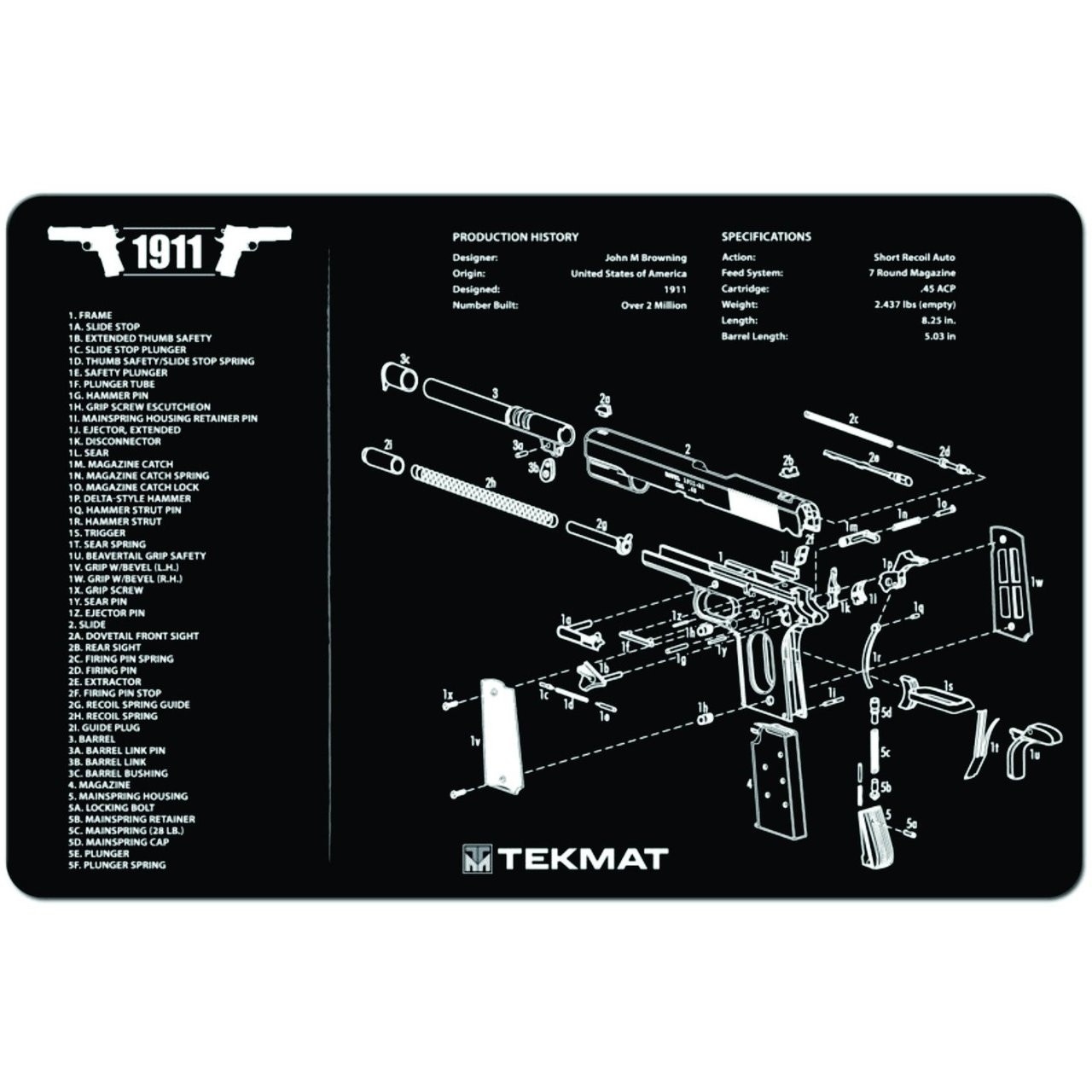 1911 TekMat Cleaning Mat