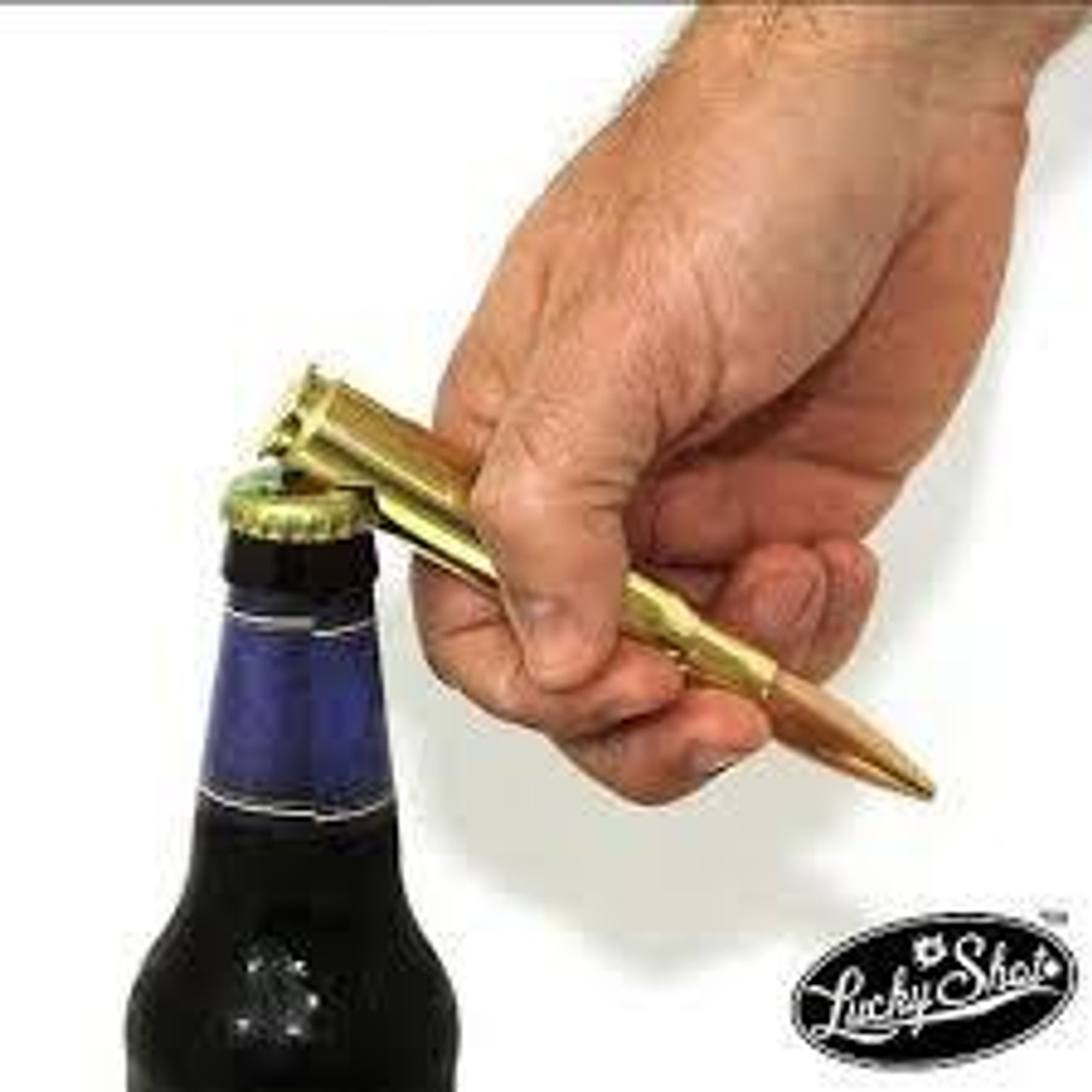 50 CALIBER® BULLET BOTTLE OPENER "THE ORIGINAL" IN BRASS