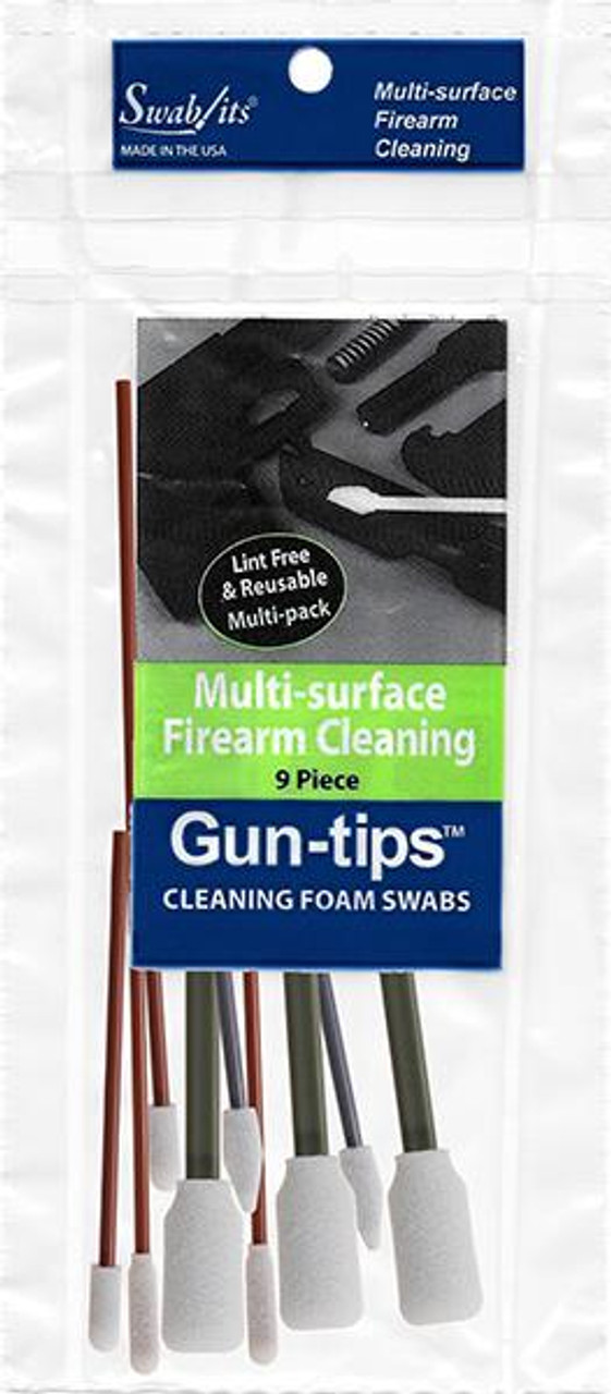 9-Piece Firearm Cleaning Kit Gun-tips