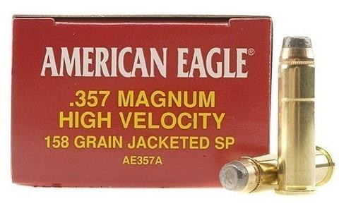 Federal American Eagle 357 Magnum 158Gr JSP