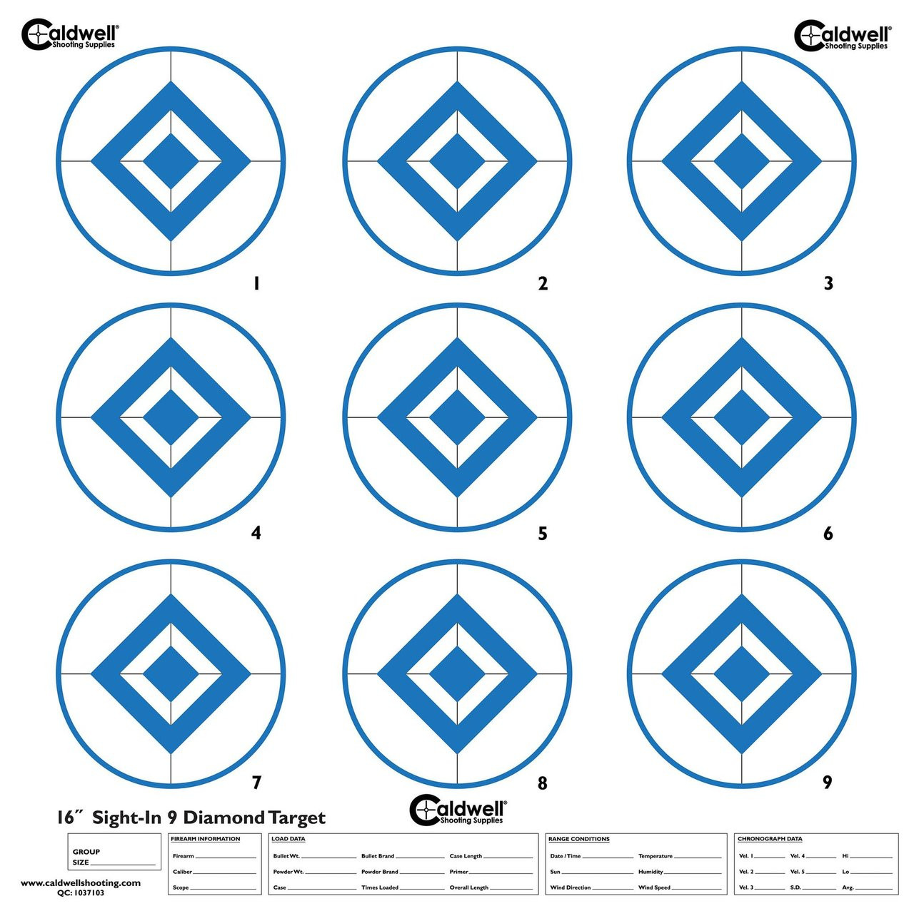 High-Contrast Sight-In Targets