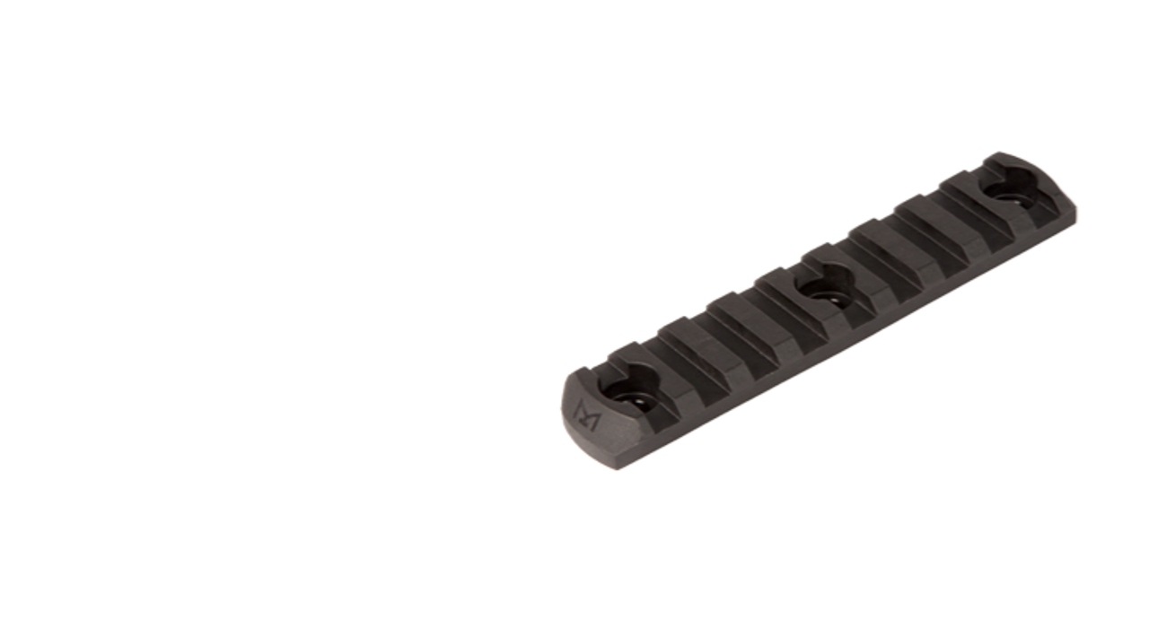 M-LOK™ POLYMER RAIL, 9 SLOTS M-LOK SLOT SYSTEM M-LOK™ POLYMER RAIL, 9 SLOTS M-LOK SLOT SYSTEM
