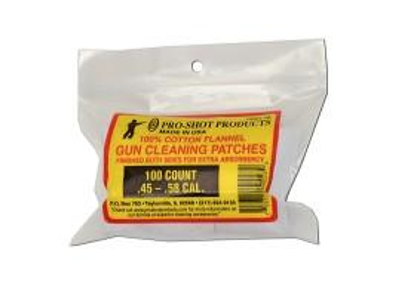 Patches - .45-.58Cal. Black Powder 100CT