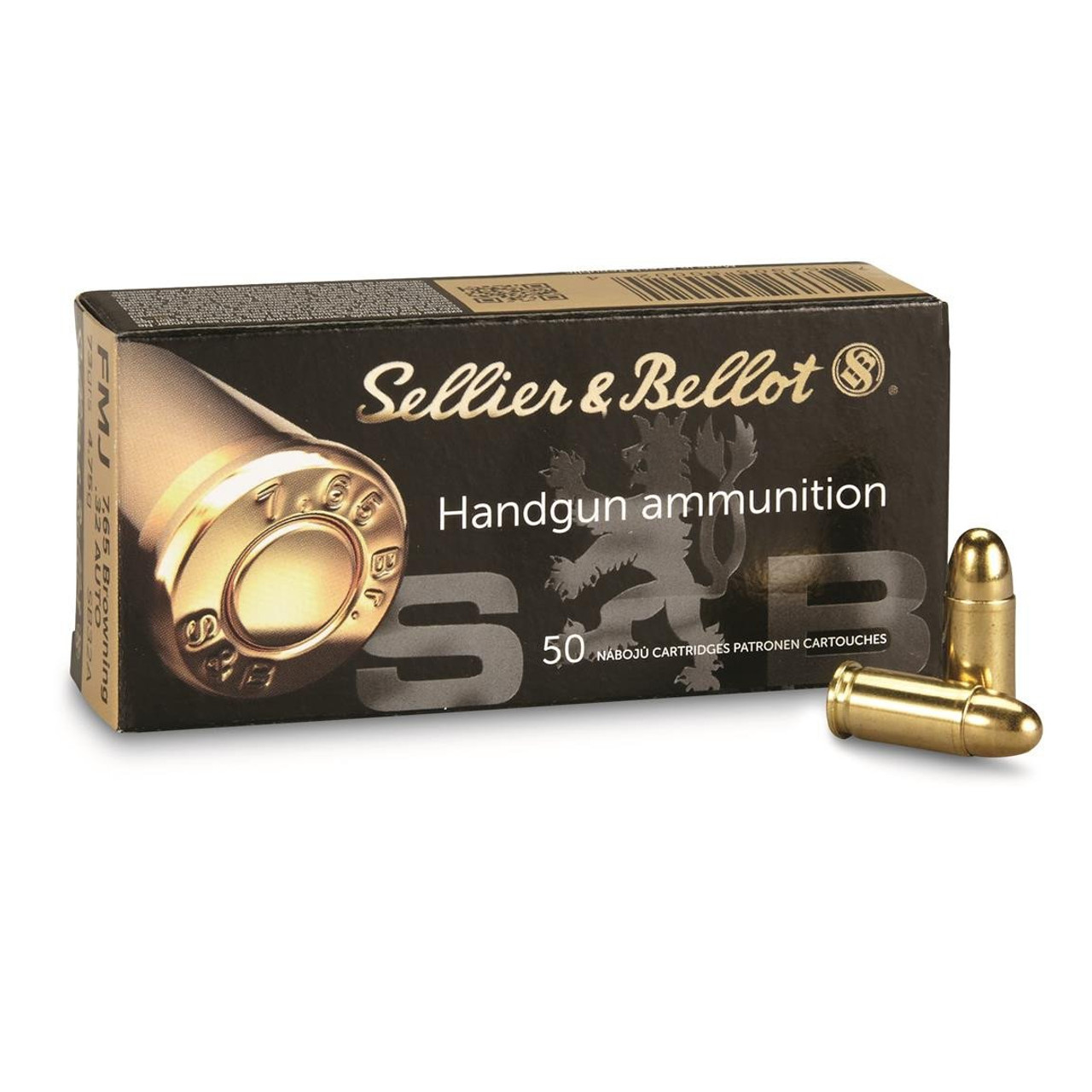 Sellier & Bellot 7.65 Browning .32 Auto