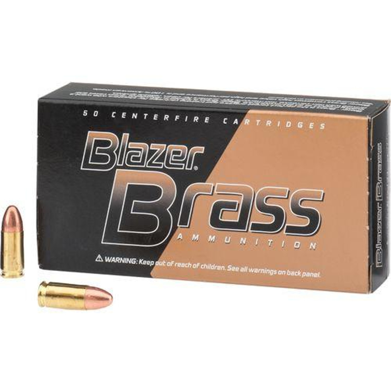 9MM 124Gr FMJ Blazer Brass