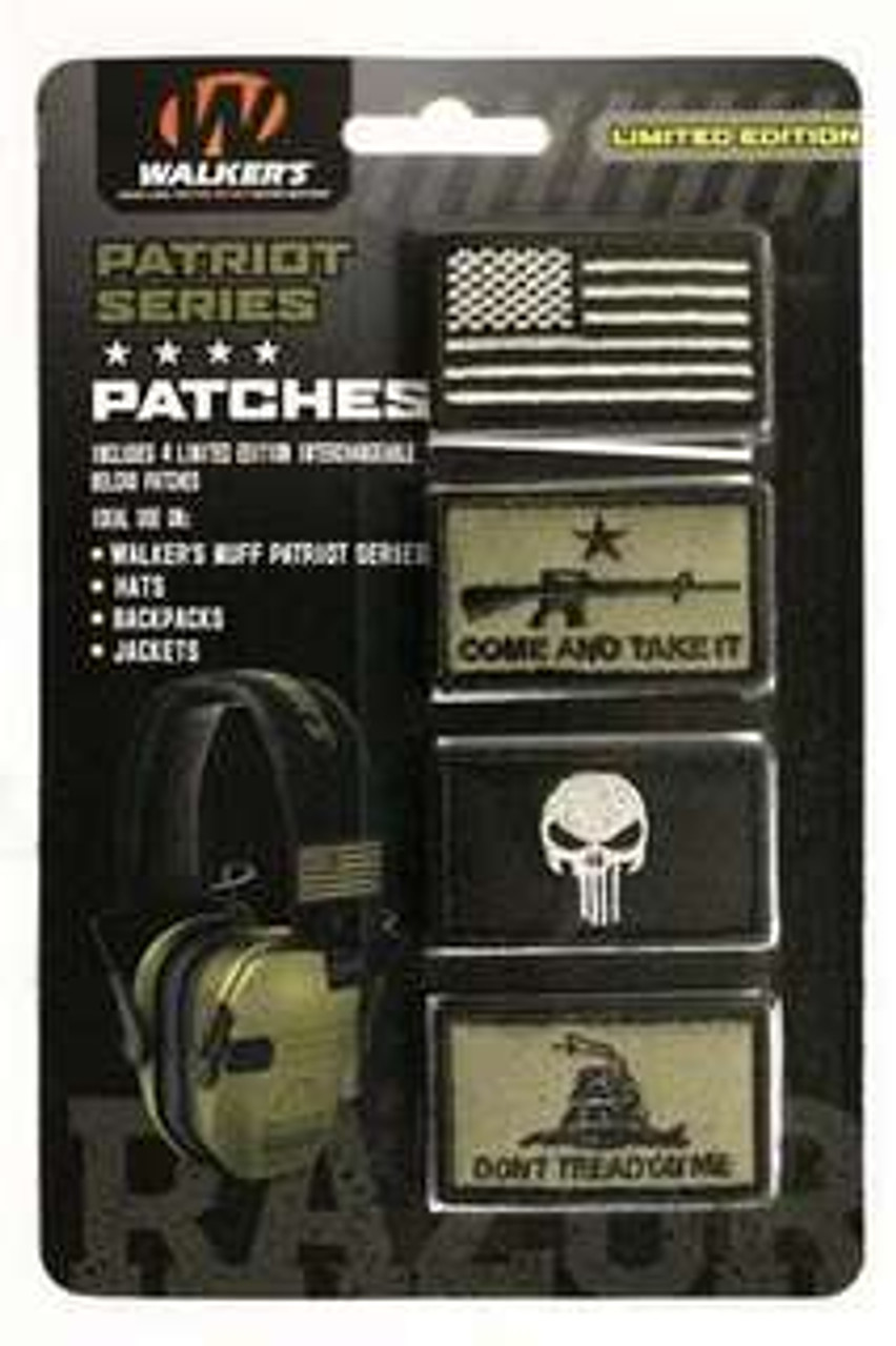 PATRIOT PATCH KIT – 4 ASSORTED PATCHES