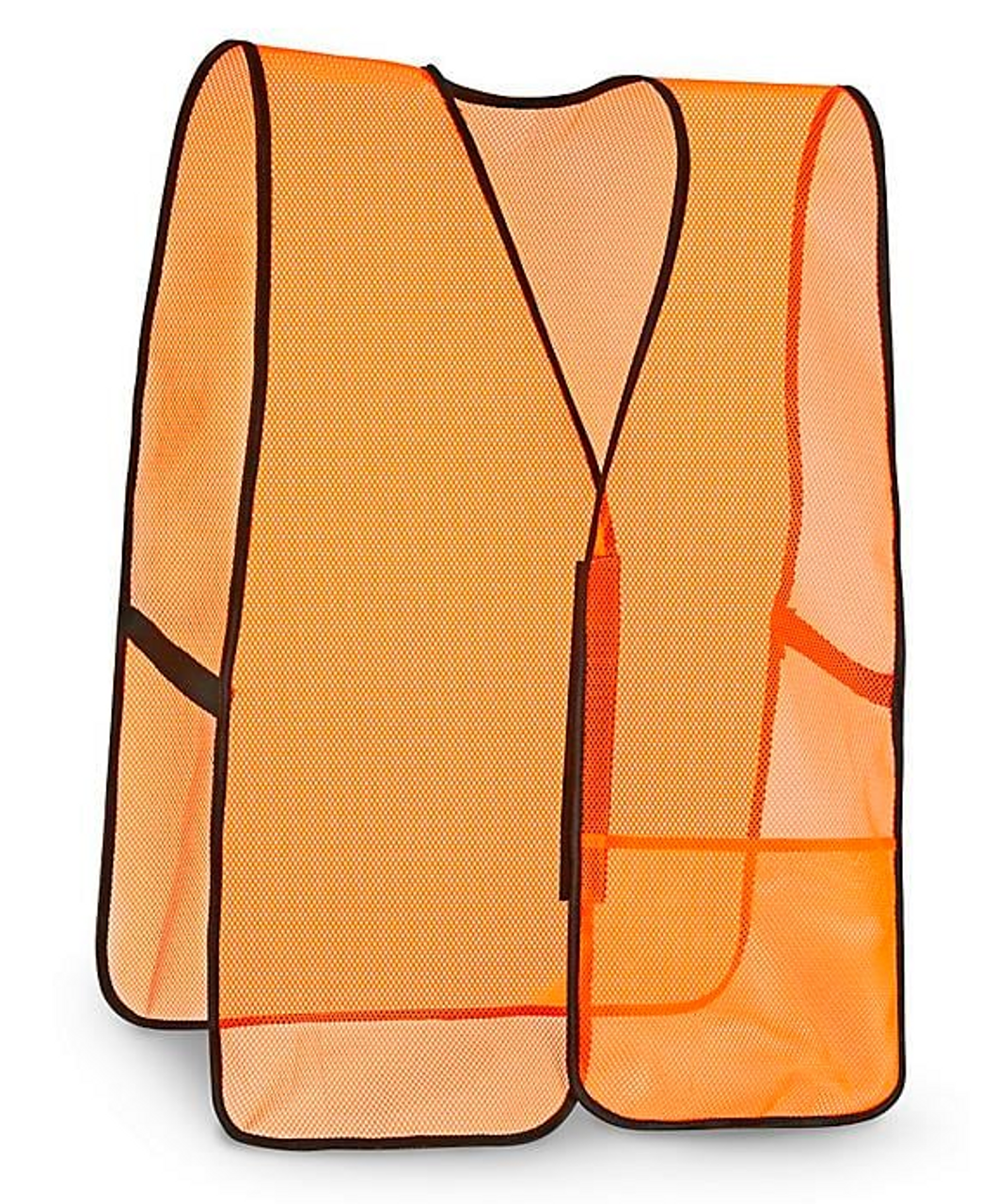 Orange Non-Reflective Safety Vest