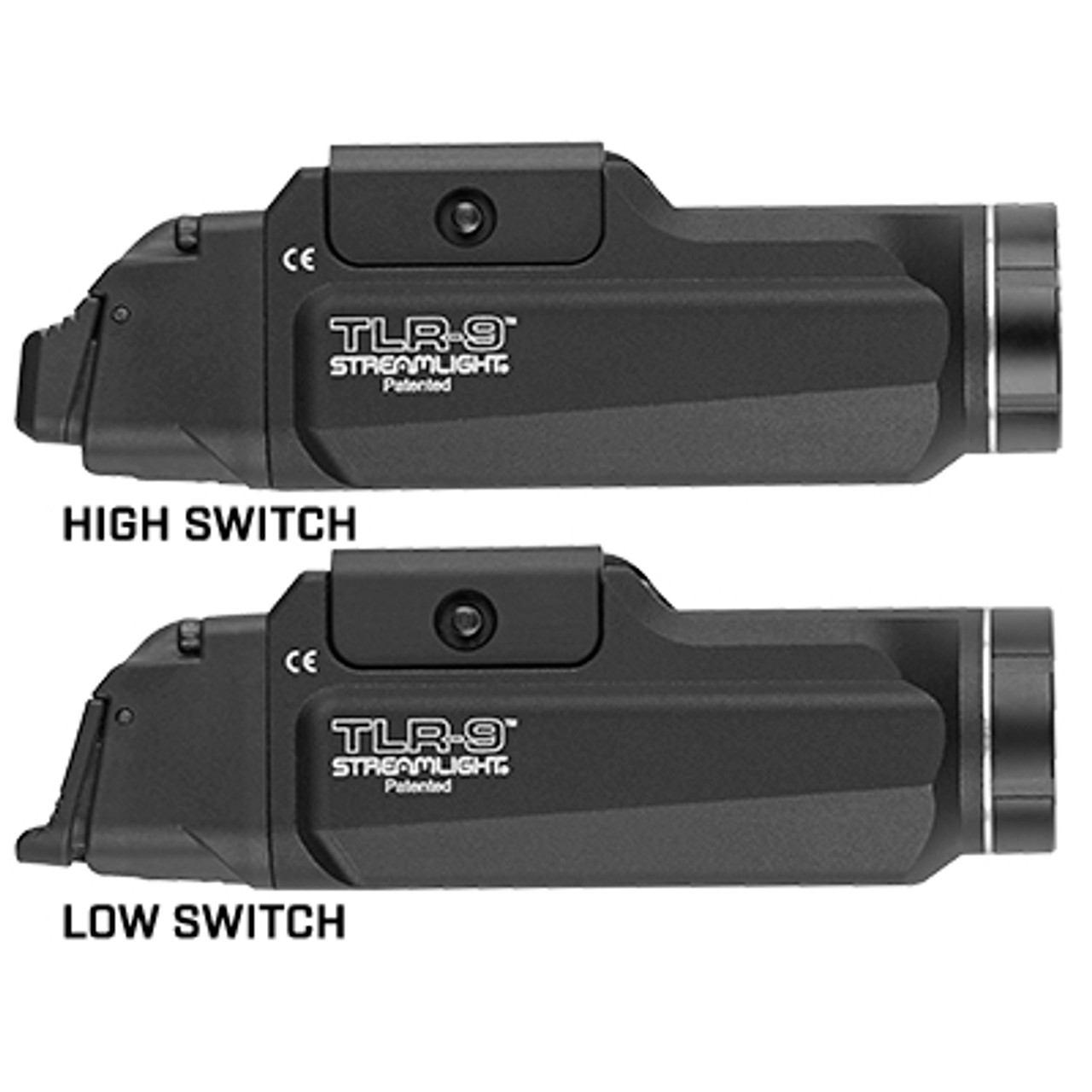Streamlight - TLR-9™ GUN LIGHT WITH AMBIDEXTROUS REAR SWITCH OPTIONS