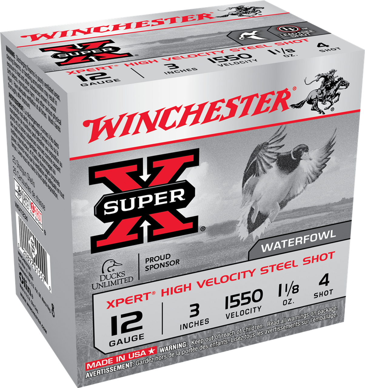 Winchester Super-X Xpert 12ga, 3"  Steel #4