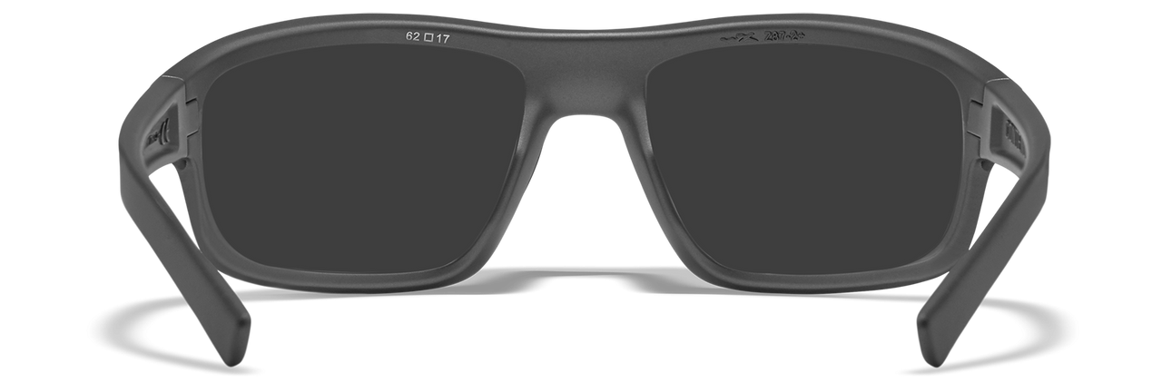 Wiley-X Contend Captivate Polarized Blue Mirror Safety Glasses