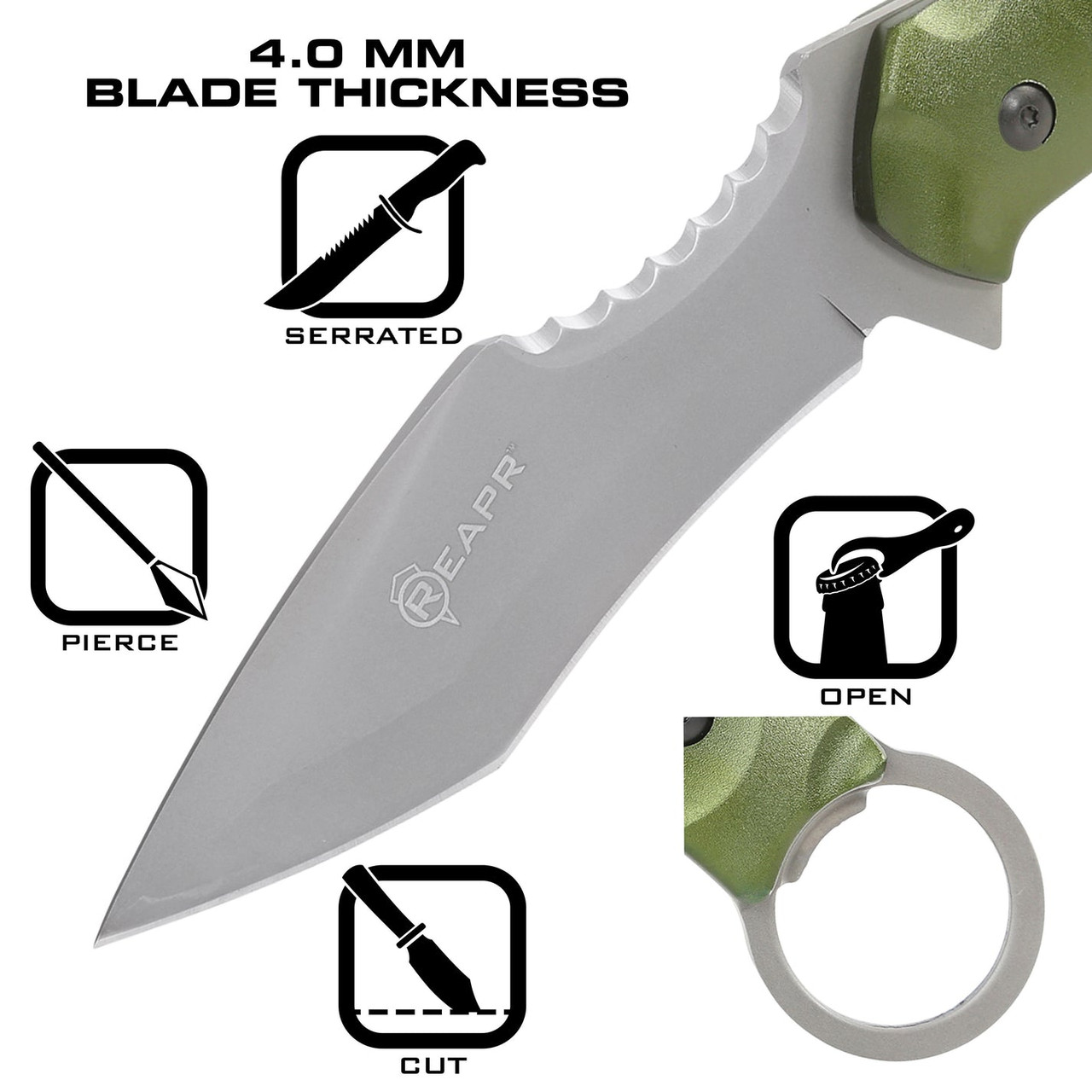 Reapr SLAMR Fixed Blade Knife 4.75"