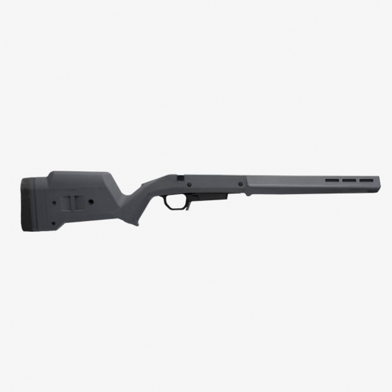 Hunter American Stock – Ruger American® Short Action, STANAG Magazine Well - Stealth Gray