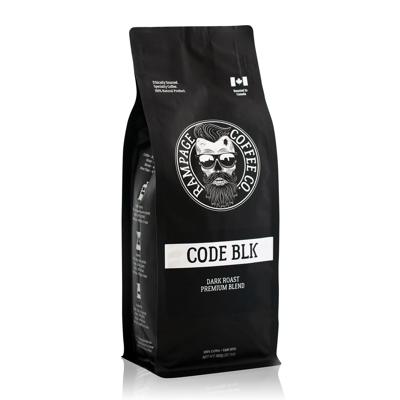 Rampage Coffee - CODE BLK - Ground