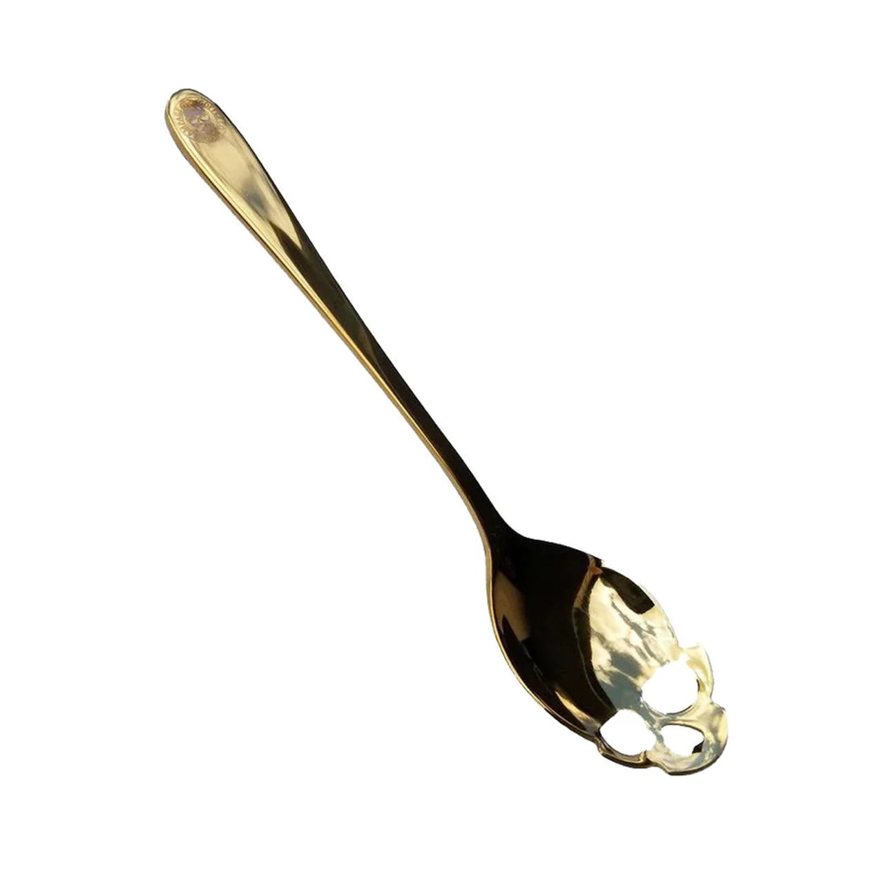Rampage Coffee - Skull Spoon - RIOT Gold