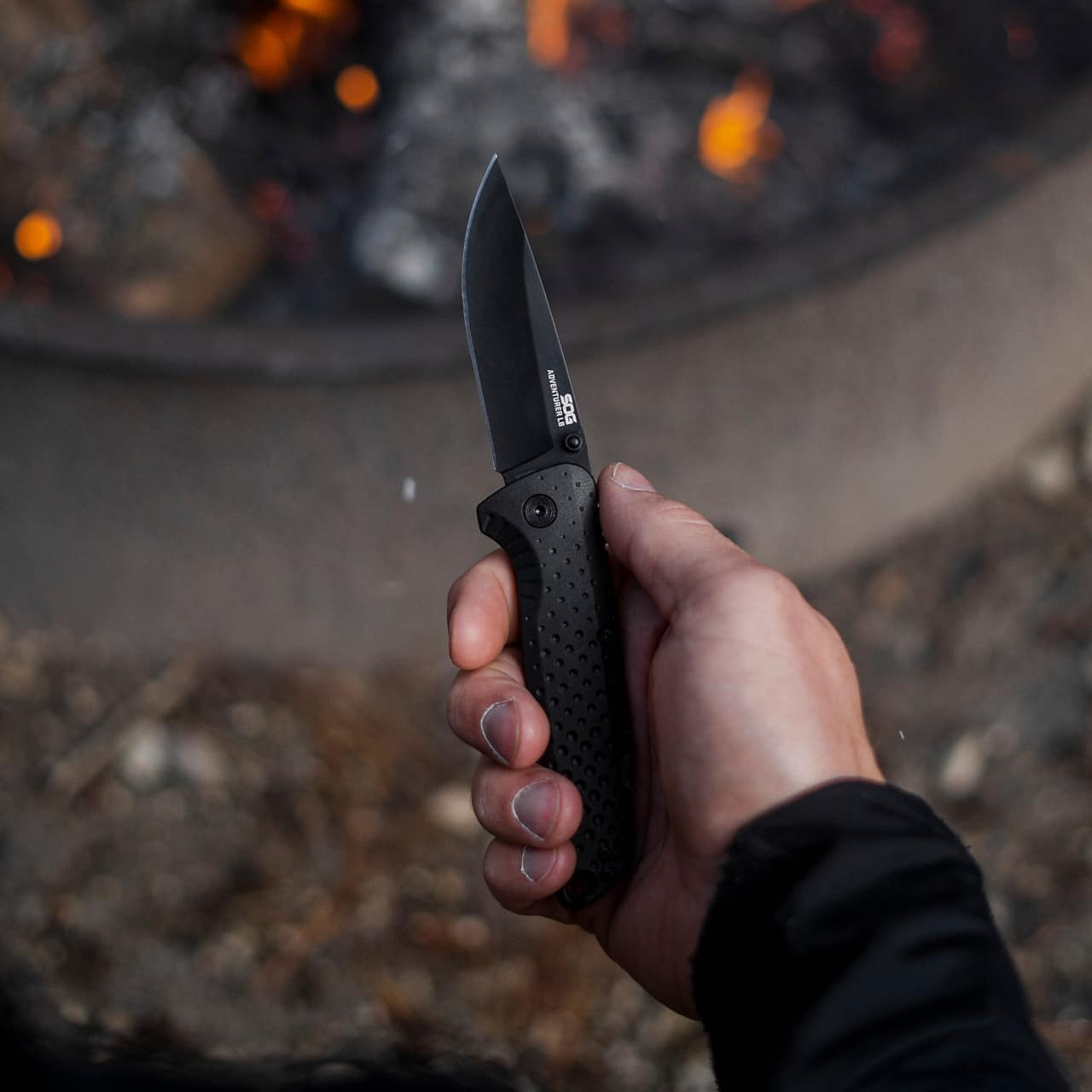 SOG - Adventurer LB (Black + Black) Knife