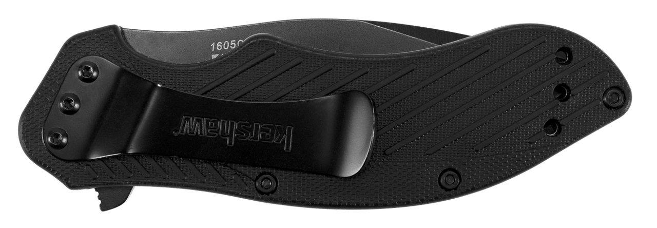 Kershaw Clash - Black - Serrated Knife