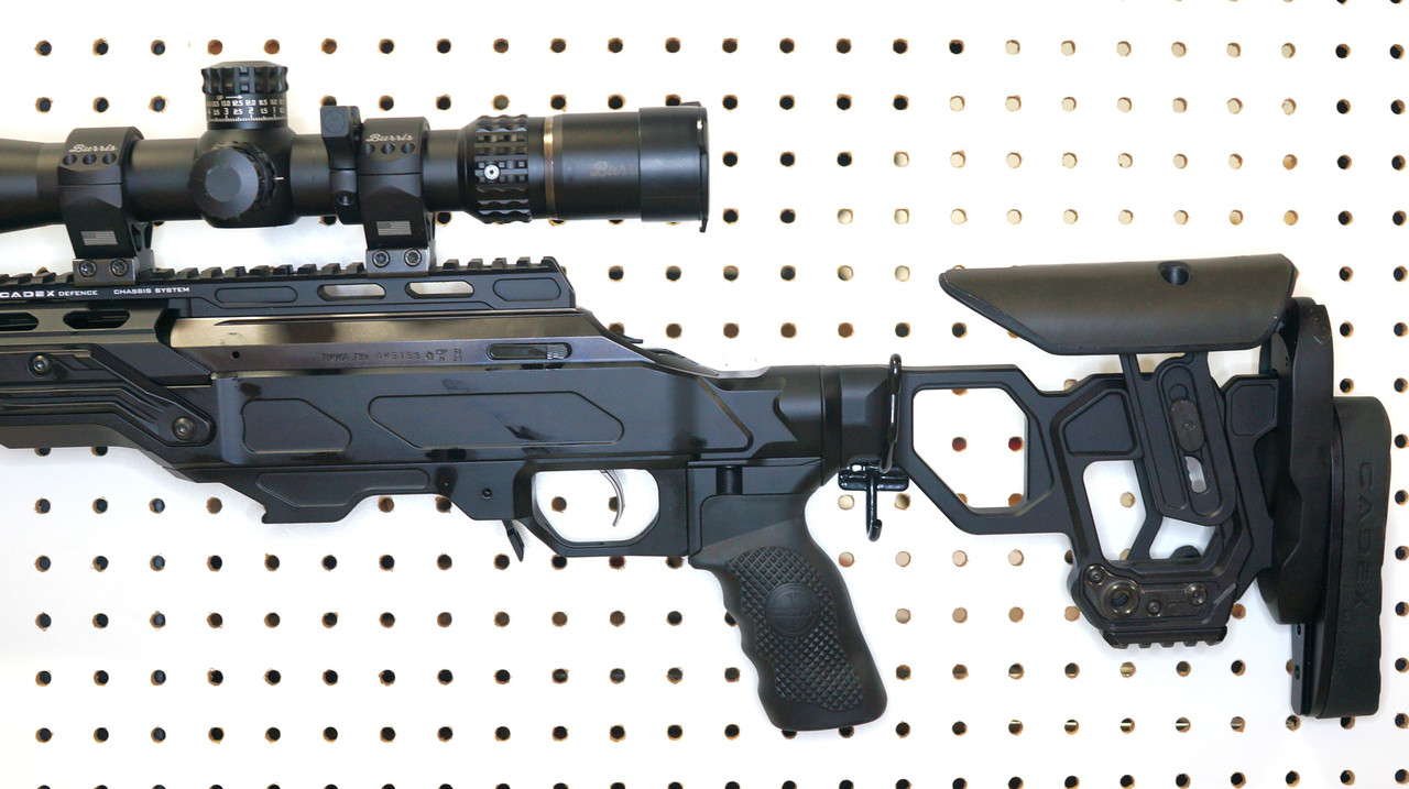 USED Tikka T3X  Cadex Chassis 6.5 PRC Rifle