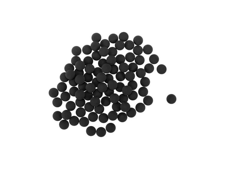 Umarex T4E Rubber Balls, 68 Cal - 100 count - Black