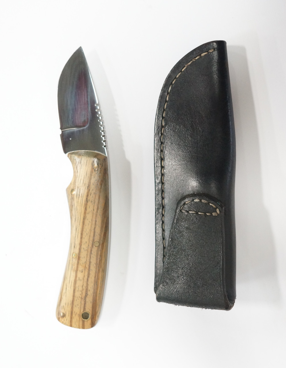 Preowned Custom Knife - 2-3/4"" Blade with Belt Sheath