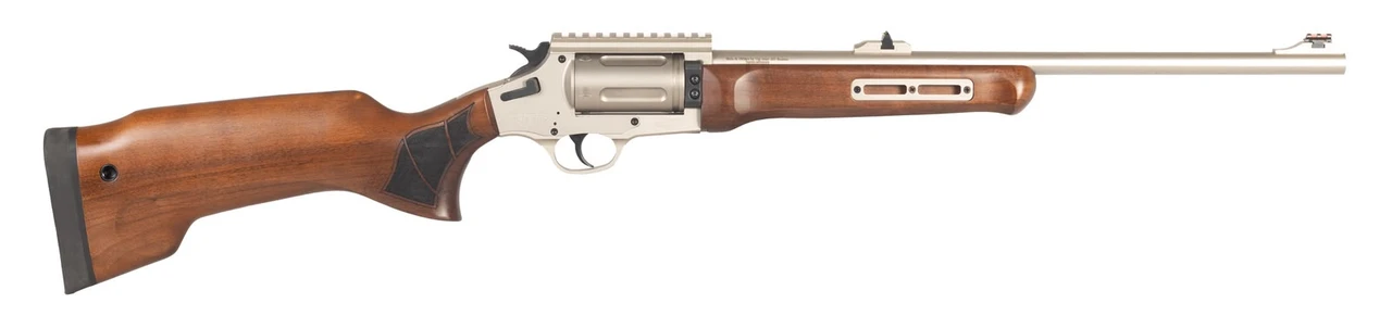 Canuck Evolve 18in Tactical 357/38 Revolver Rifle - Nickel