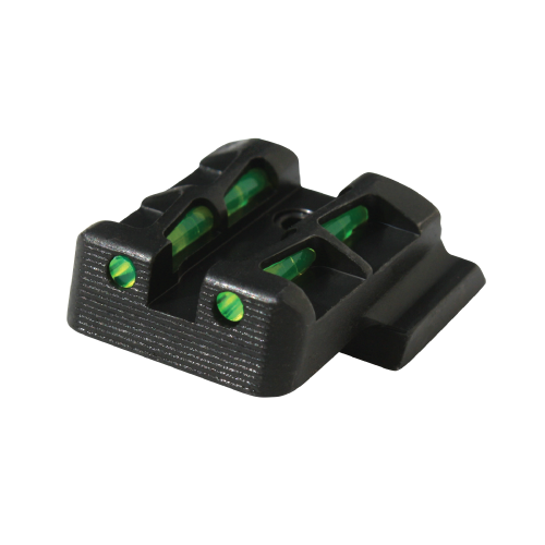 Hi-Viz LITEWAVE™ Interchangeable Rear Sight for Glock 9mm, .40 S&W &.357 Hi-Viz LITEWAVE™ Interchangeable Rear Sight for Glock 9mm, .40 S&W &.357