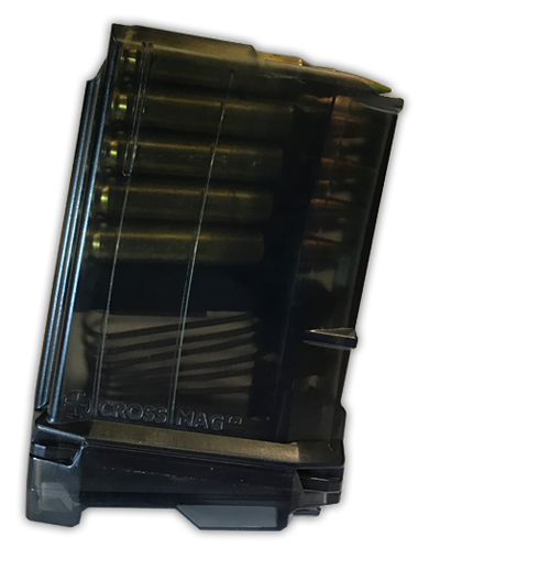 Cross Industries 5.56 NATO 10/10 Cross Mag Coupling AR-Pistol 10-Round Magazine Set - Smoke Black