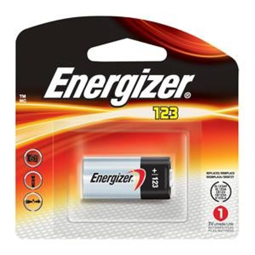 Energizer Lithium 123 Battery (CR123) Energizer Lithium 123 Battery (CR123)
