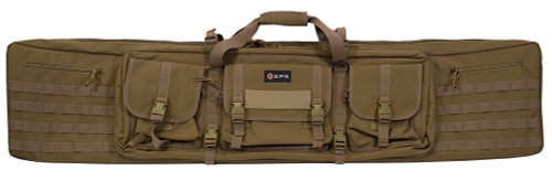 GPS 55" Double Rifle Case (FDE) GPS 55" Double Rifle Case (FDE)