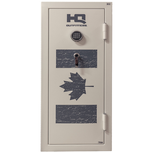 HQ Outfitters 24 Gun safe, White HQ Outfitters 24 Gun safe, White