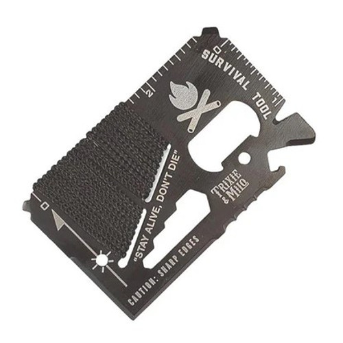 Pocket Survival Tool: 15 in 1 Multi-Tool Pocket Survival Tool: 15 in 1 Multi-Tool