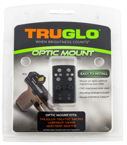 TruGlo Tru-Tec/Tec-Micro CZ P10 Compatible Red Dot Mount
