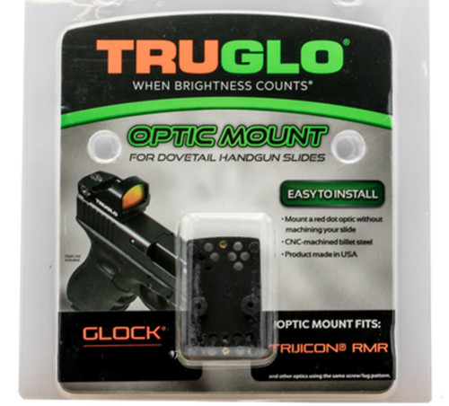 TruGlo Tru-Tec/Tec-Micro - Glock Compatible Red Dot Mount