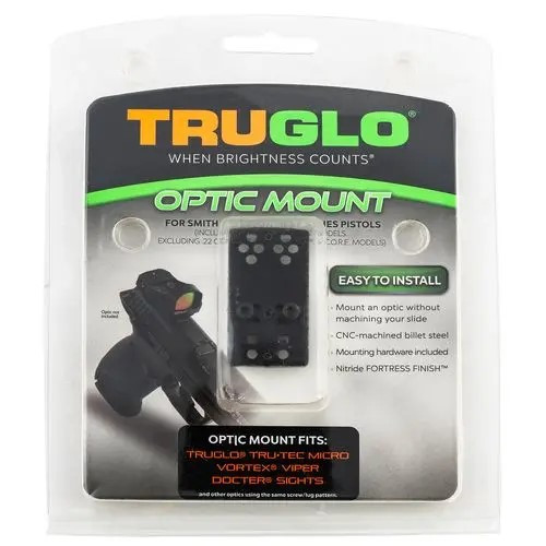TruGlo Tru-Tec/Tec-Micro - M&P Compatible Red Dot Mount