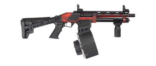 Canuck Recon 3 - 12ga - 9" Pump Action Shotgun - Distressed Red